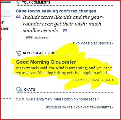 GMG On Boston.com Homepage