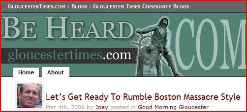 Gloucester Daily Times Community Blog