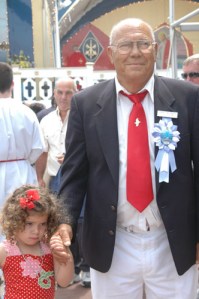 Santo Militello and grandaughter Marissa