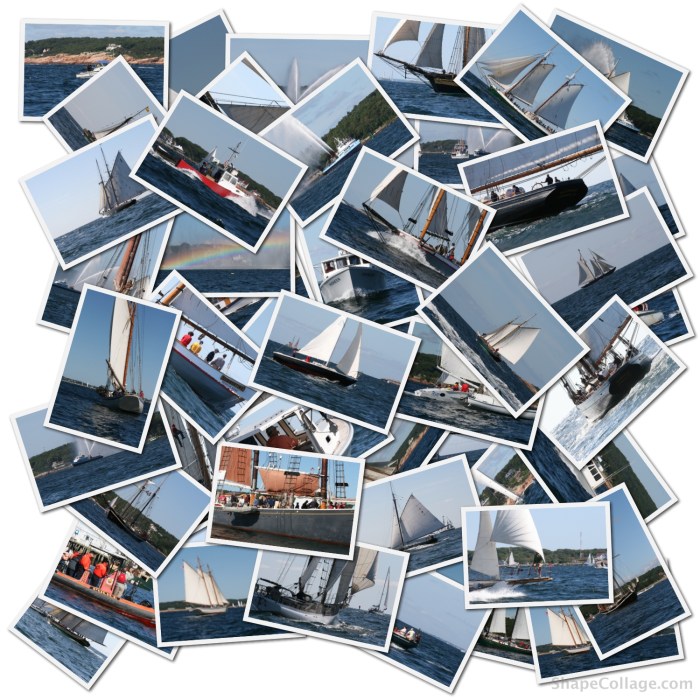 Schooner Collage
