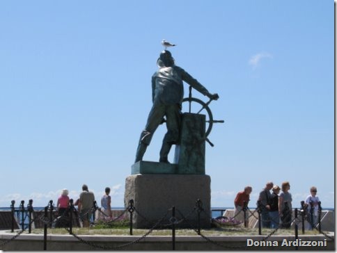 Man at the Wheel with Homie