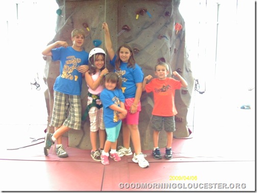 Rock Climbing with YMCA Rockport Summer Club