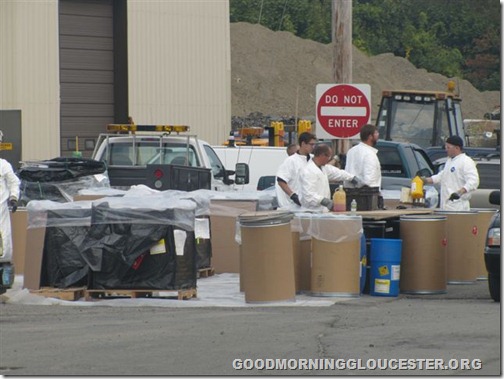 Hazardous waste day with Clean Harbor
