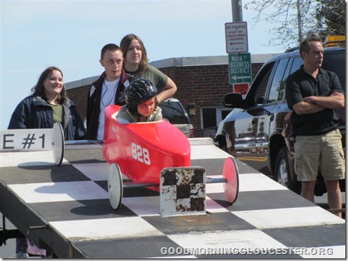 Look at her checking out her Competition