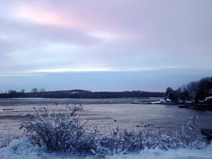 a gentle sunset after the storm, signaling that the storm is over and a better day is coming