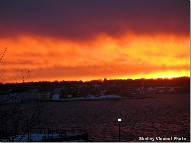 Red Sky at Dawn, Febuary 14, 2011 001