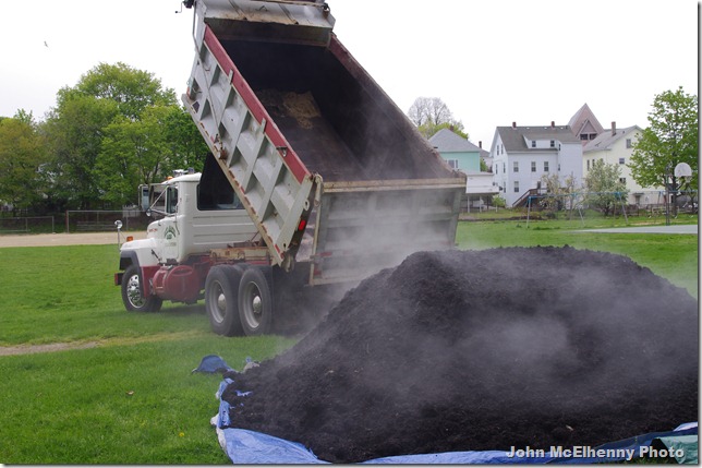 Community garden - compost