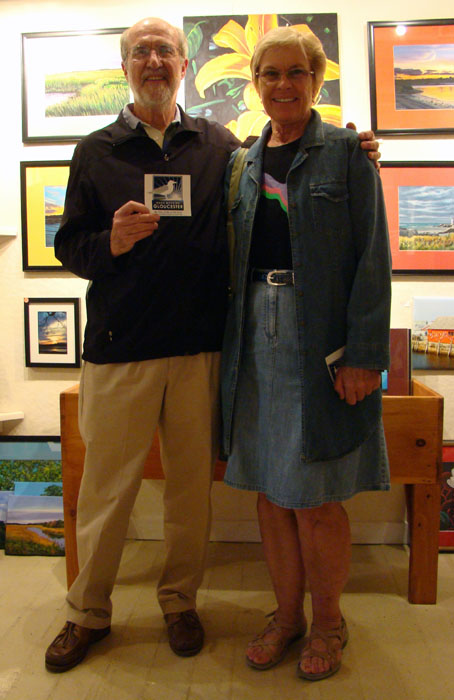 Jim and Rosemary Banks Represent at Khan Studio and the Good Morning Gloucester Gallery on historic Rocky Neck