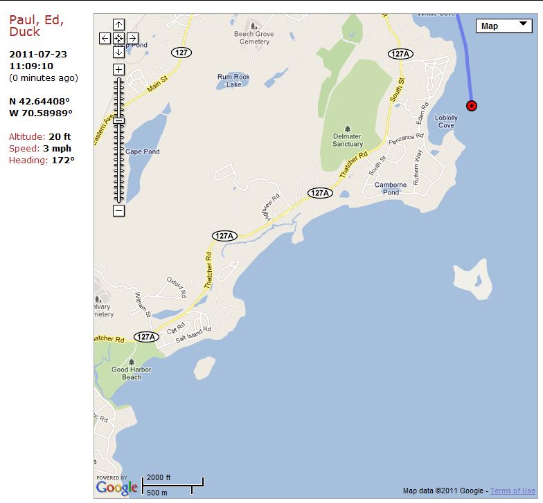 Eden Road Rockport Heading South!