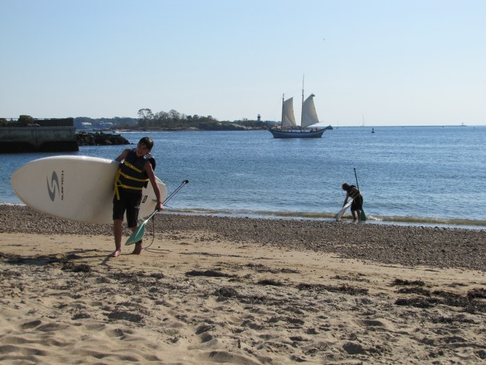 Cape Ann SUP on Pavillion Beach Fun