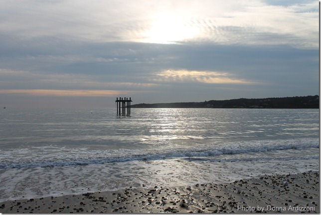 Clouds telling a story in a milky sky