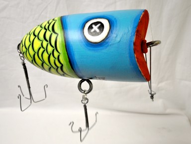 Fishing Lure buoy by Karen Conant