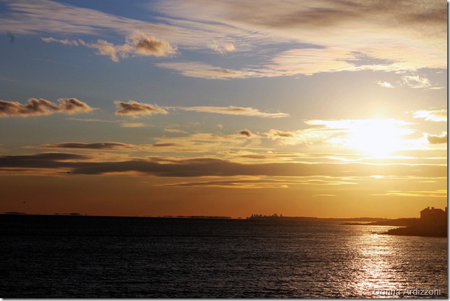 Sunset from Rafe's Chasm January 14, 2012