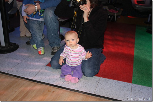 Avery watching bowling
