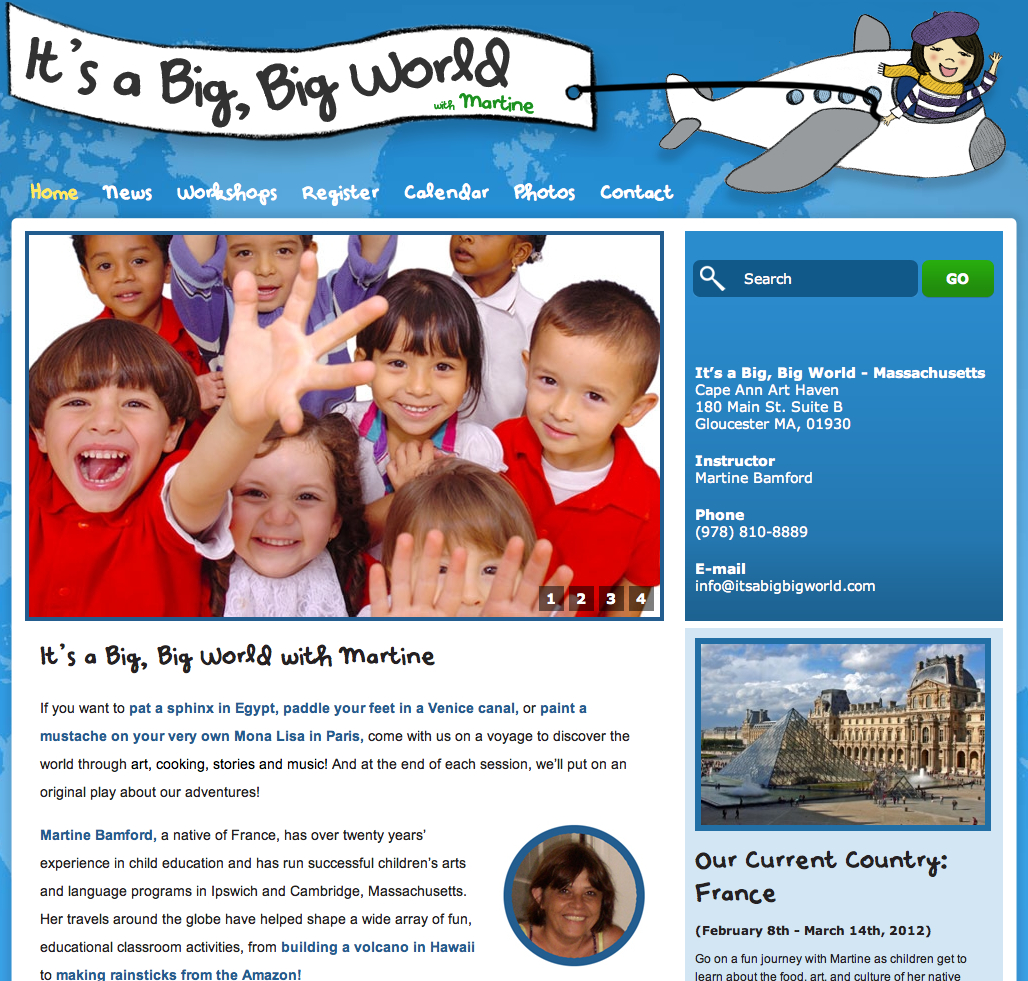 It's a Big, Big World web site