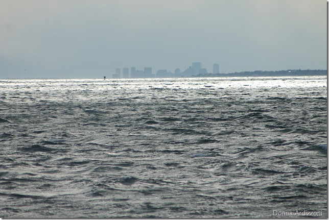 February 25, 2012 Boston Skyline from Niles Beach