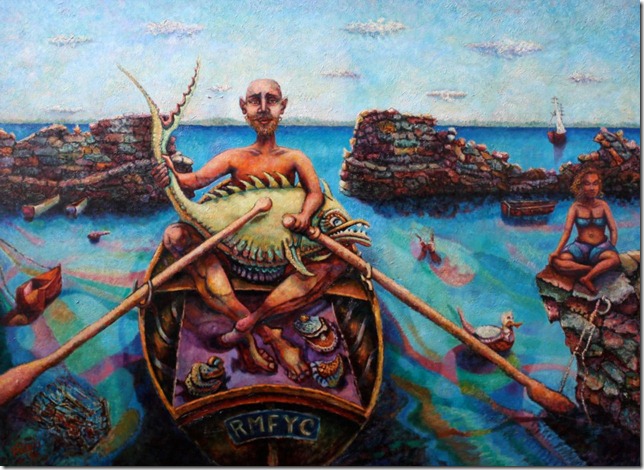 Lanescove Oil Painting