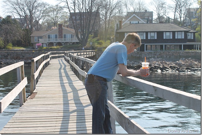 April 16, 2012 my birthday boy on the pier