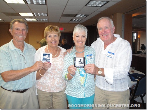 Bob & I, M. Anne & Jerry at Cape Ann Day 2012