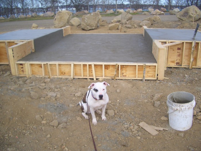 main pergola foundation 005