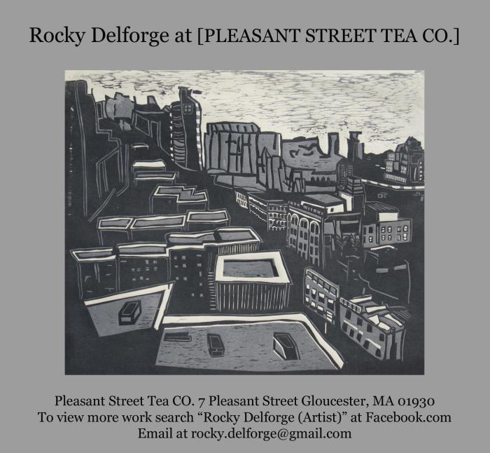 Rocky Delforge at Pleasant St. Tea Co.
