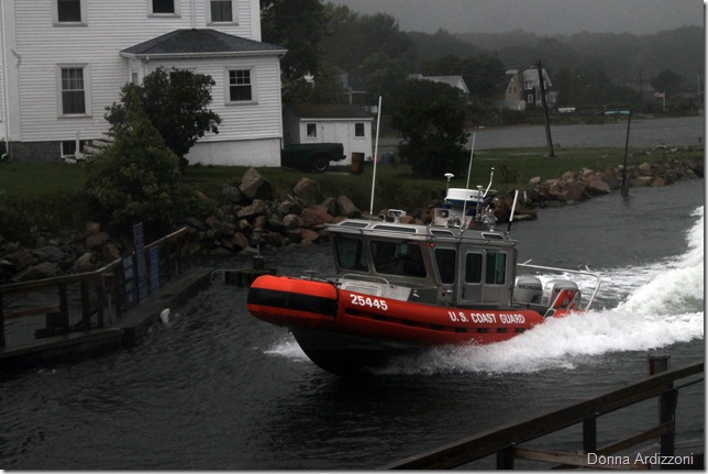 June 3, 2012 Coast going through the canal