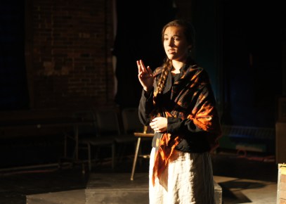 Marisca Pichette as Rebecca in Steerage