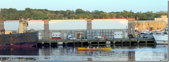 May 31, 2012 Rowing from the dock