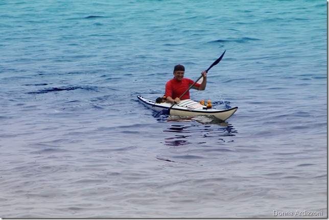 July 14, 2012 Paul coming around the Breakwater