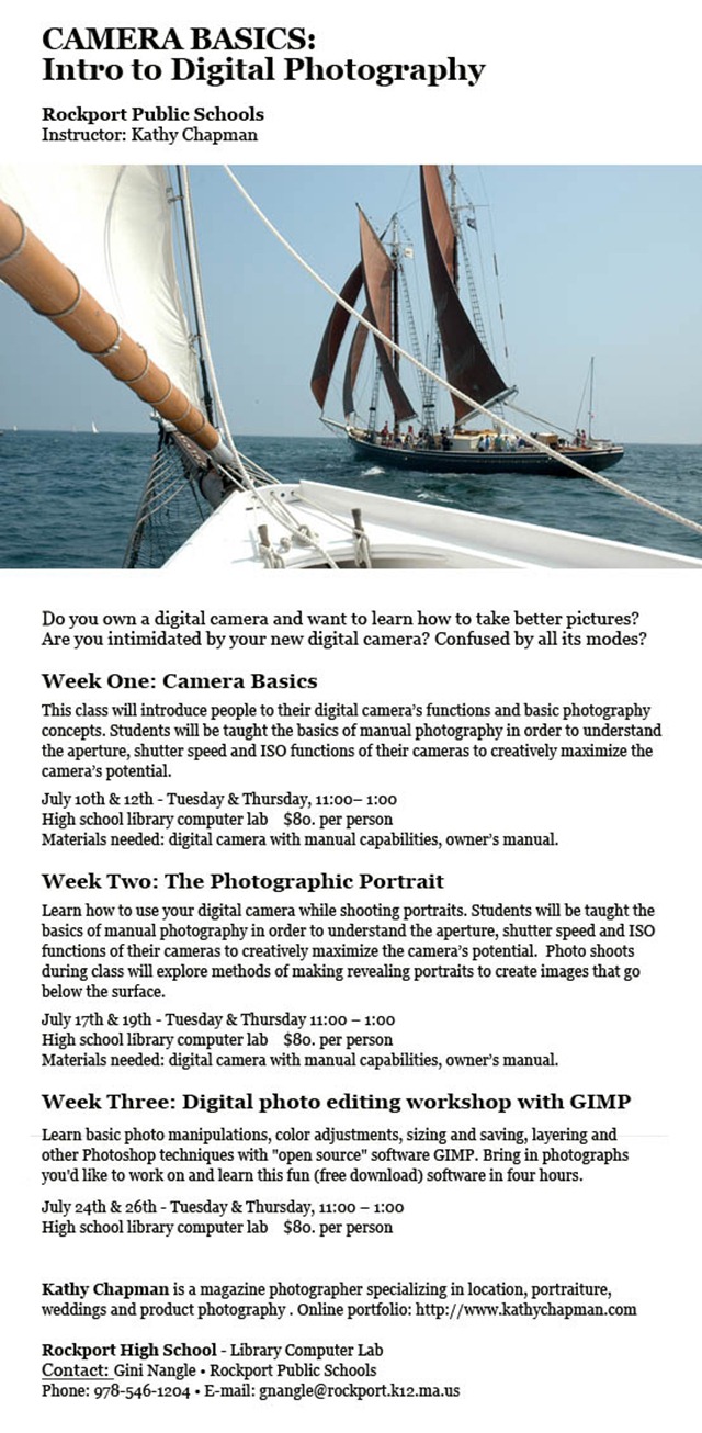 RockportSummerClasses