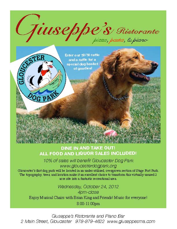 dogpark_2012 Gloucester Dog Park Fundraiser, Giuseppe's