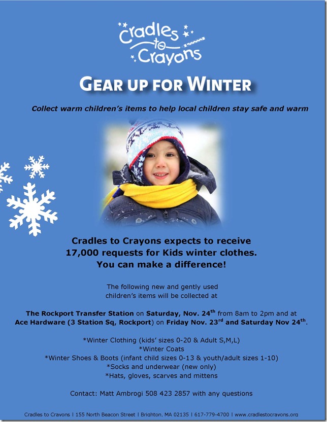 cradles to crayons GFWFlyer2012