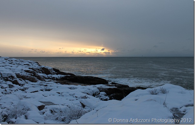 December 30, 2012 another beautiful sunrise over Rafe's Chasm