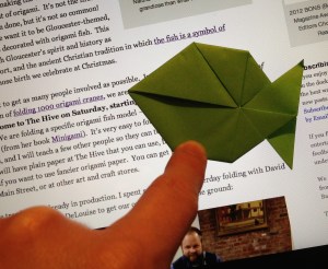 This is the fish we are going to make - in many sizes and colors!