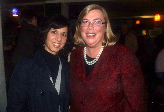 Lots of friends were in attendance