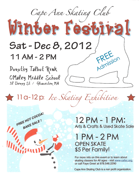 Winter Skate Flyer 2012