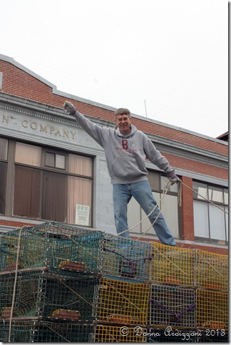 January 12, 2013 Rick on top of the truck