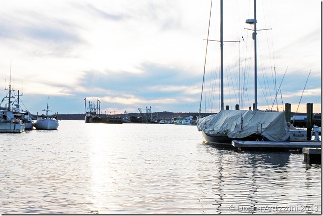 January 14, 2012 Cripple Cove sunset  in January