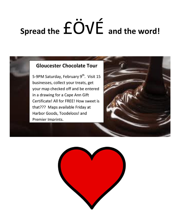 Chocolate Tour for Downtown Gloucester