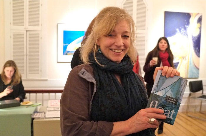 JoeAnn Hart Karen Ristuben-2 Float party ©Kim Smith 2013