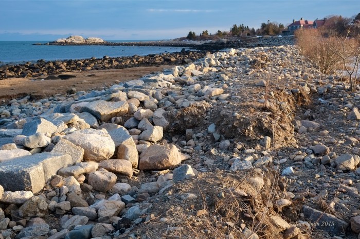 Niles Pond Brace Cove Storm Damage ©Kim Smith 2013