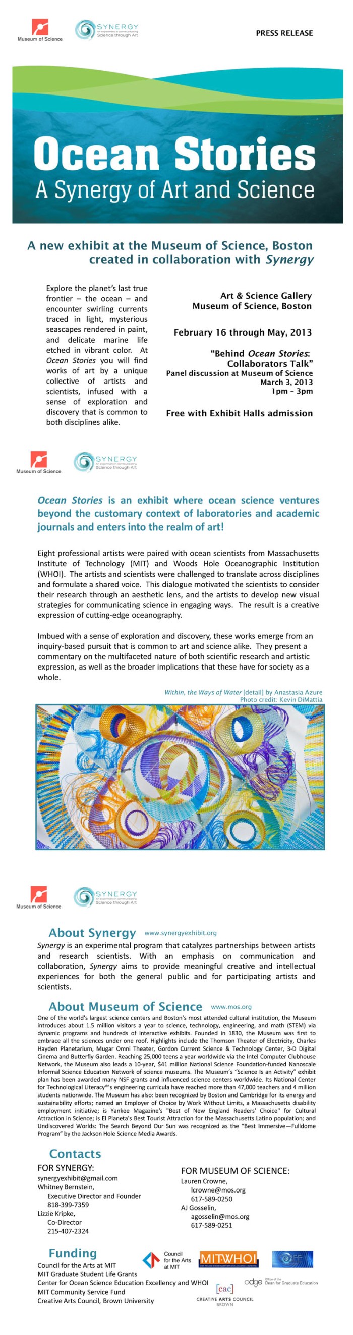 ocean stories with Karen Ristuben