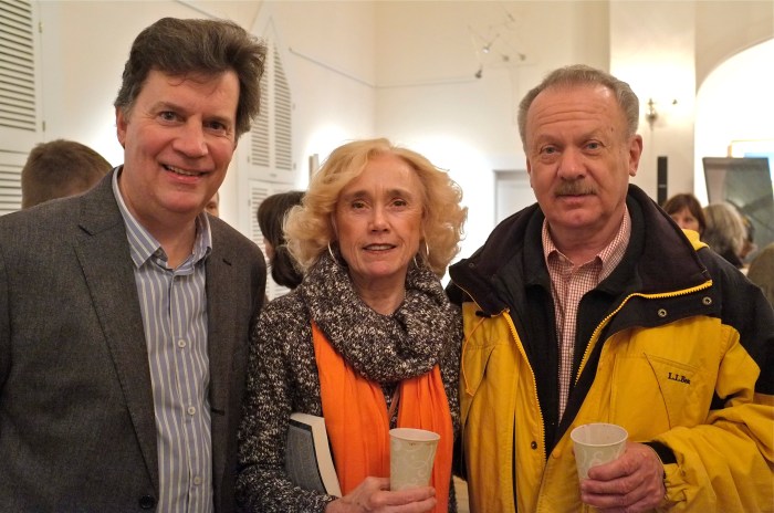 Tom Hauck Lois Philip Budrose JoeAnn Hart Float party ©Kim Smith 2013