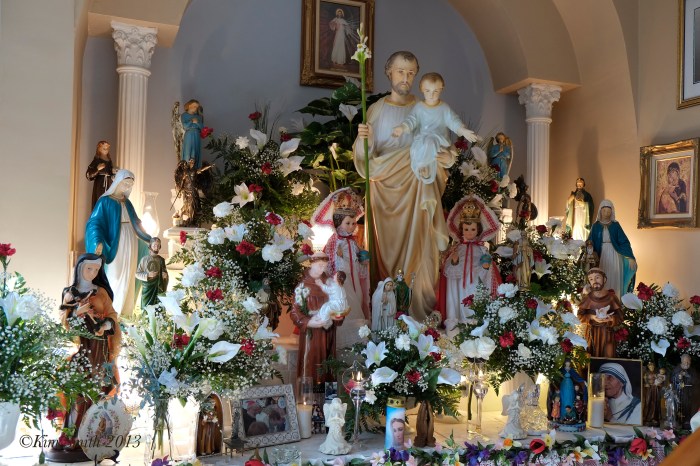 St. Joseph Day Altar ©Kim Smith 2013.-2.
