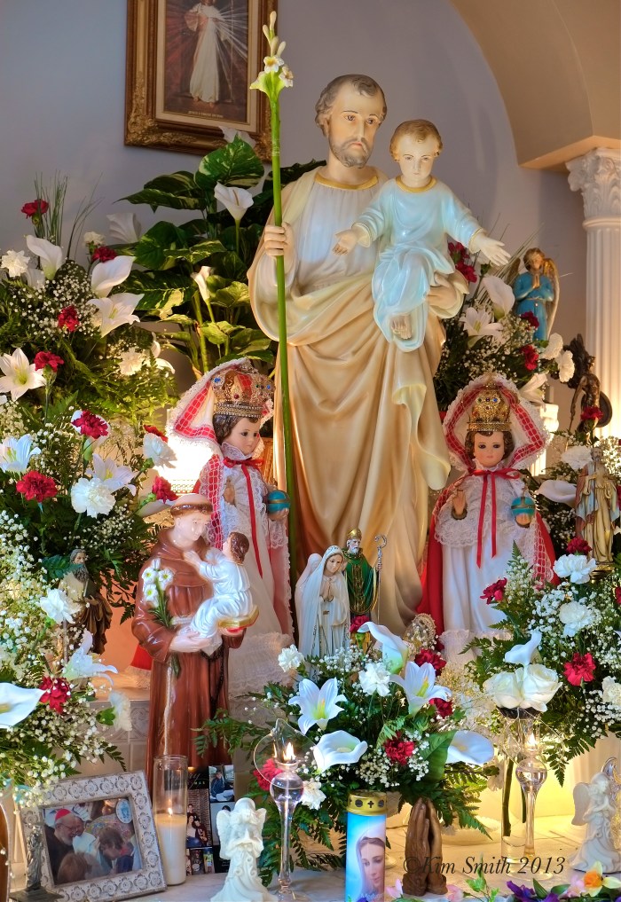 St. Joseph Day Altar ©Kim Smith 2013 copy