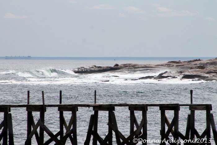 April 24, 2013 Magnolia Pier with tanker