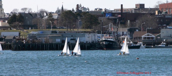 April 4, 2013 sailing in late afternoon