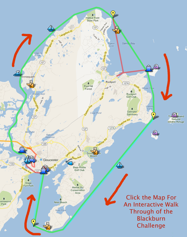Cape Ann Rowing Club Blackburn Challenge