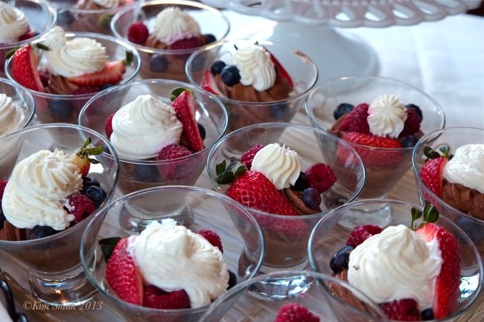 Chocolate mousse Willowdale Estate ©Kim Smith 2013