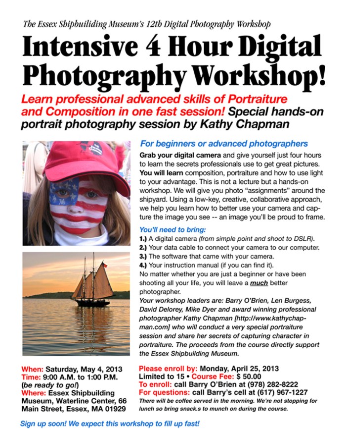 digital photography workshop
